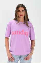 Adult Sunday Tee - Purple