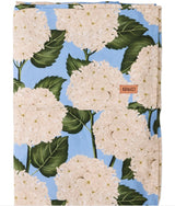 Hydrangea Blue Organic Cotton Flat Sheet