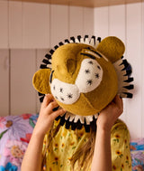 Tiger Felted Animal Wall Mount