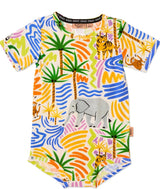 Savannah Organic Short Sleeve Romper