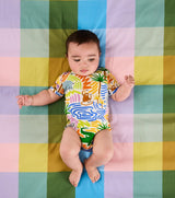 Savannah Organic Short Sleeve Romper
