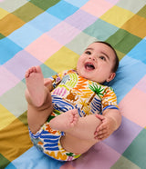 Savannah Organic Short Sleeve Romper