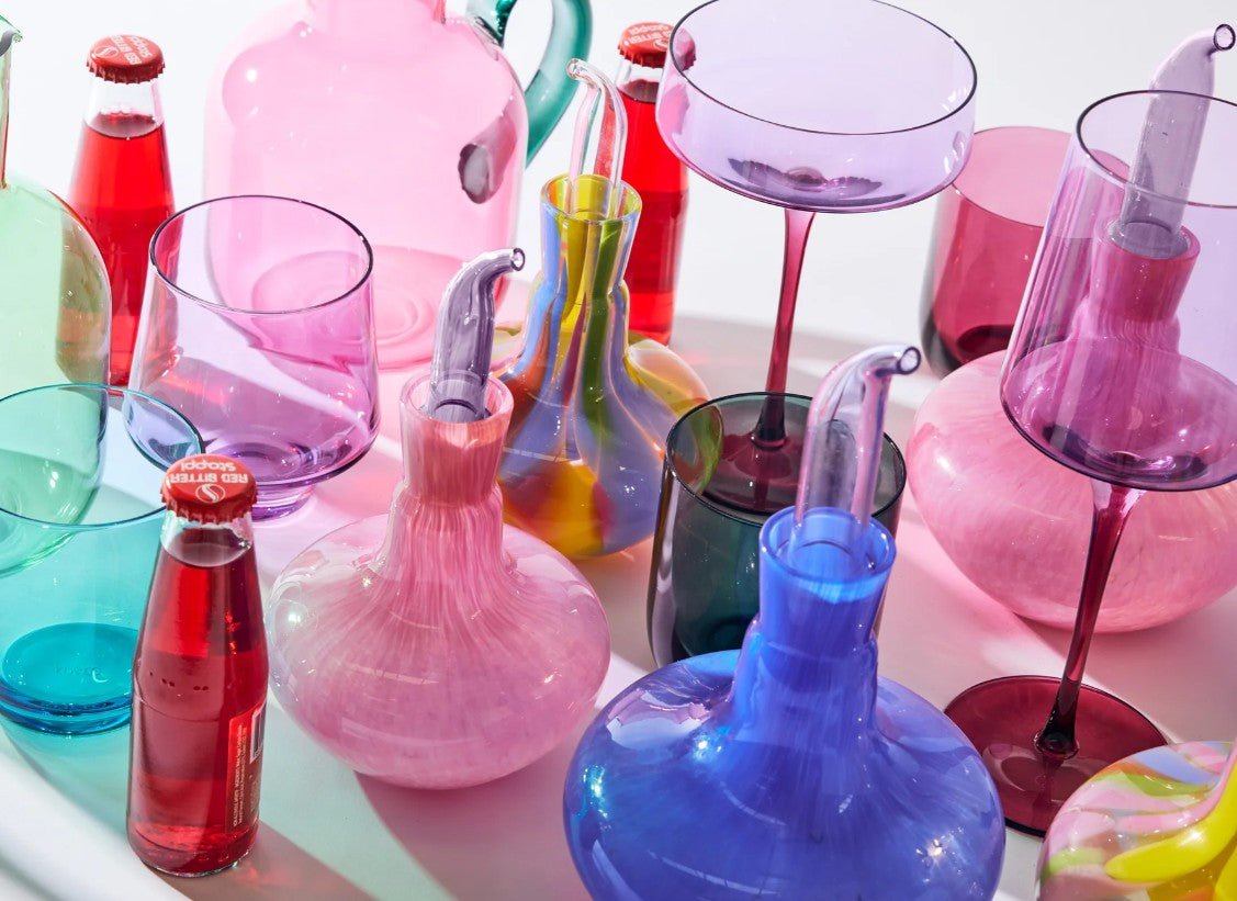 Pinky Vinegar Bottle