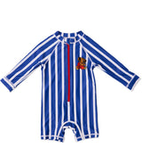 Kip&Co x Blinky Bill Blinky Stripe Baby Long Sleeve Zip Bathers