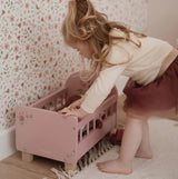 Wooden Doll Bed