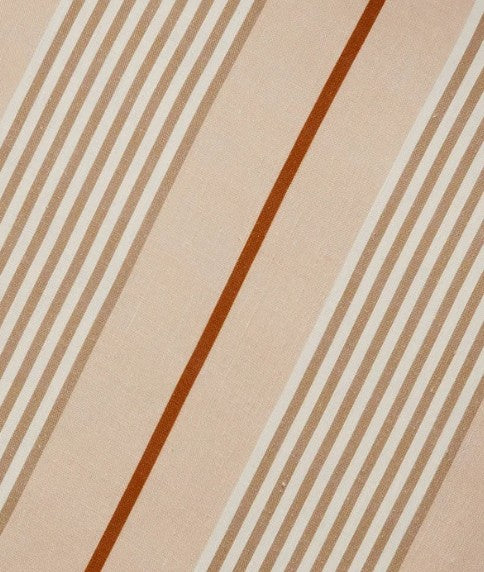 Club Stripe Pearl Linen Cushion