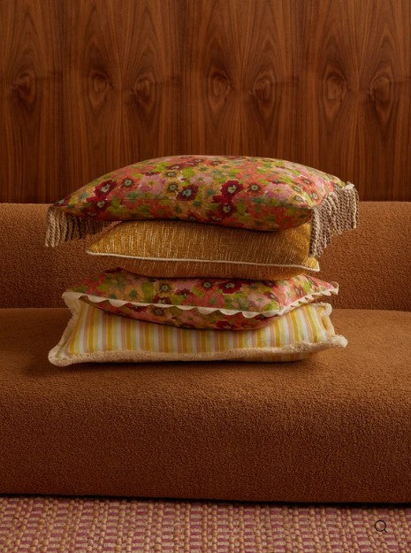 Primrose Sunset Linen Cushion