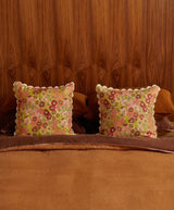 Primrose Sunset Linen Cushion