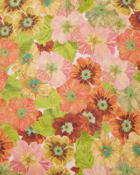 Primrose Sunset Linen Cushion
