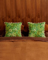 Primrose Green Linen Cushion