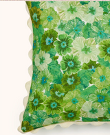 Primrose Green Linen Cushion