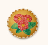 Delilah Yellow Linen Cushion
