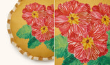 Delilah Yellow Linen Cushion