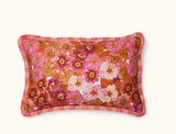 Primrose Pink Linen Cushion