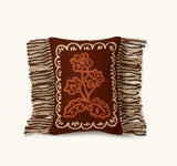 Martine Mini Brown Linen Cushion