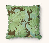 Marigold Khaki Linen Cushion