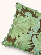 Marigold Khaki Linen Cushion