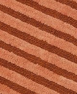 Stripe Terracotta Bath Mat