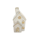Ceramic LED Taupe Tealight House – Small