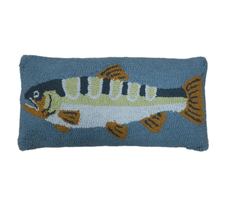 Big Catch Cushion - Blue