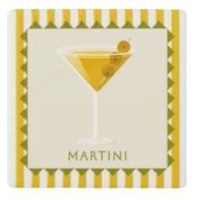 Aperitivo Ceramic Drink Coasters – Sold Individually
