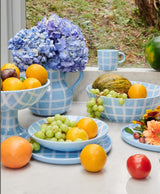 Blue Bird Tartan Water Jug
