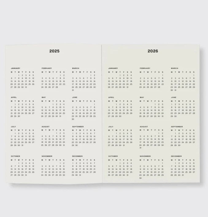 Weekly Diary 2025 Sailor Blue