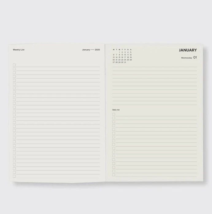 Weekly Diary 2025 Sailor Blue