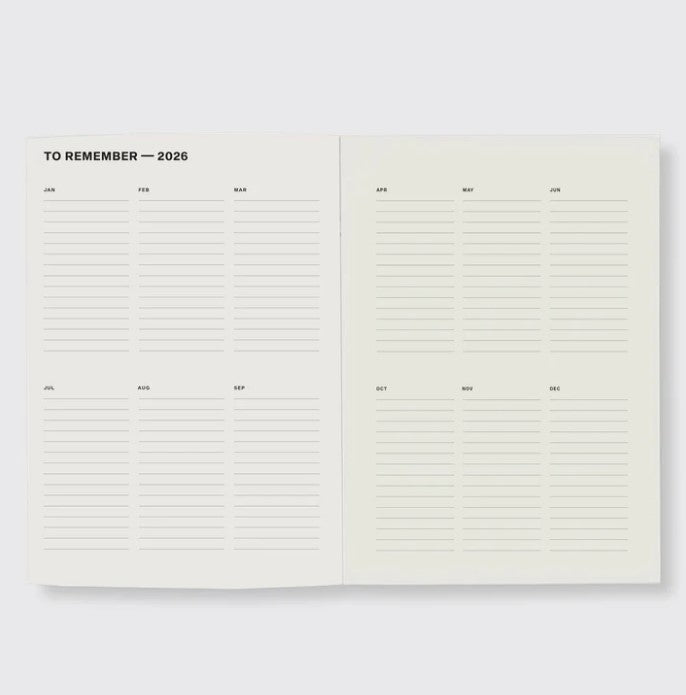 Weekly Diary 2025 Sailor Blue