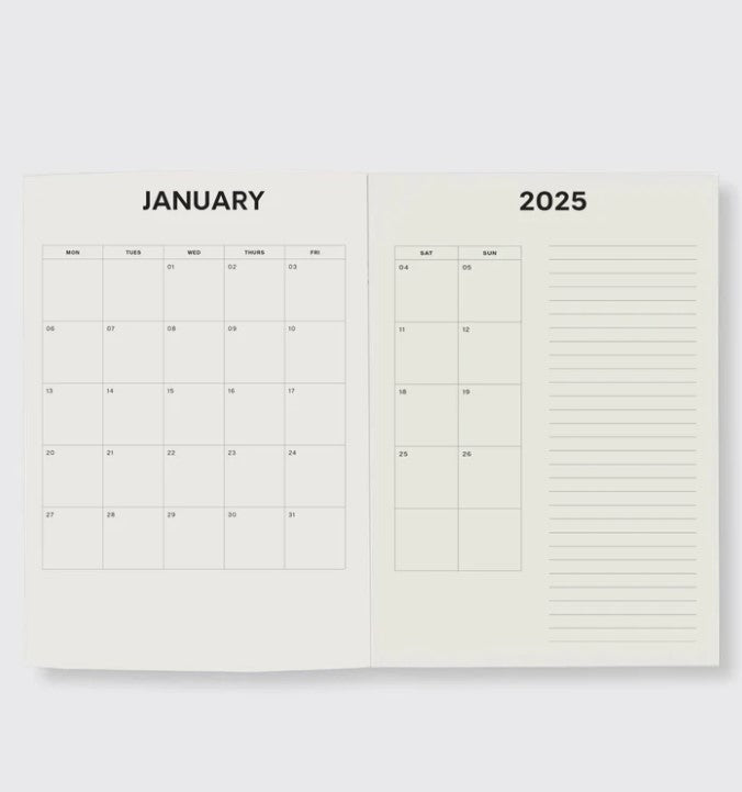 Weekly Diary 2025 Sailor Blue