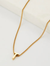 Load image into Gallery viewer, Letter Necklace Gold
