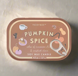 Printed Tin Candle - Pumpkin Spice