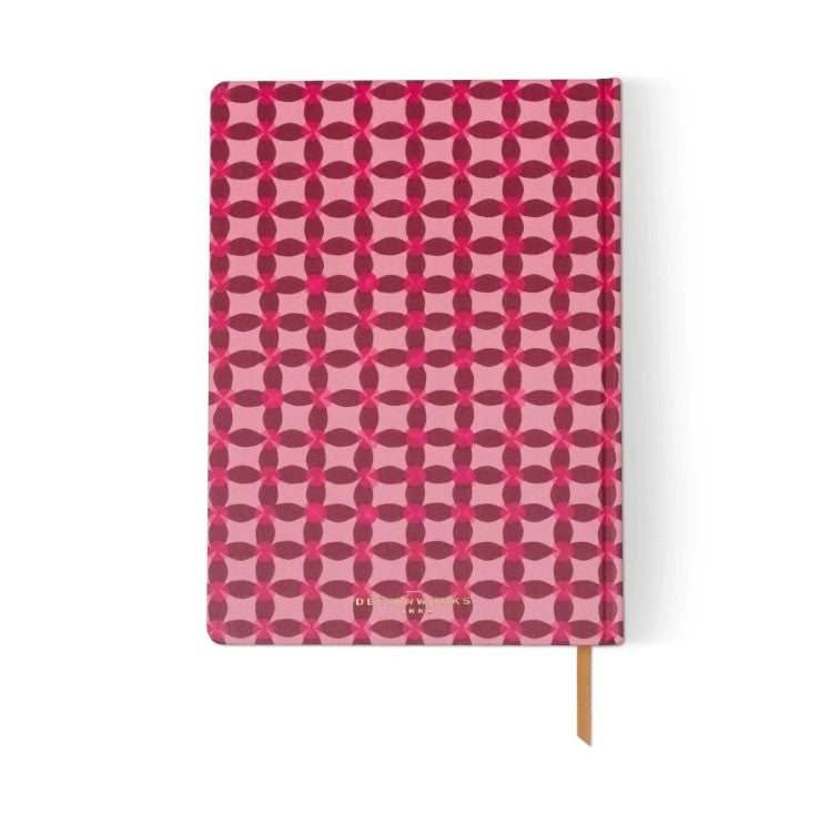 Jumbo Pinkwheel Pink Journal