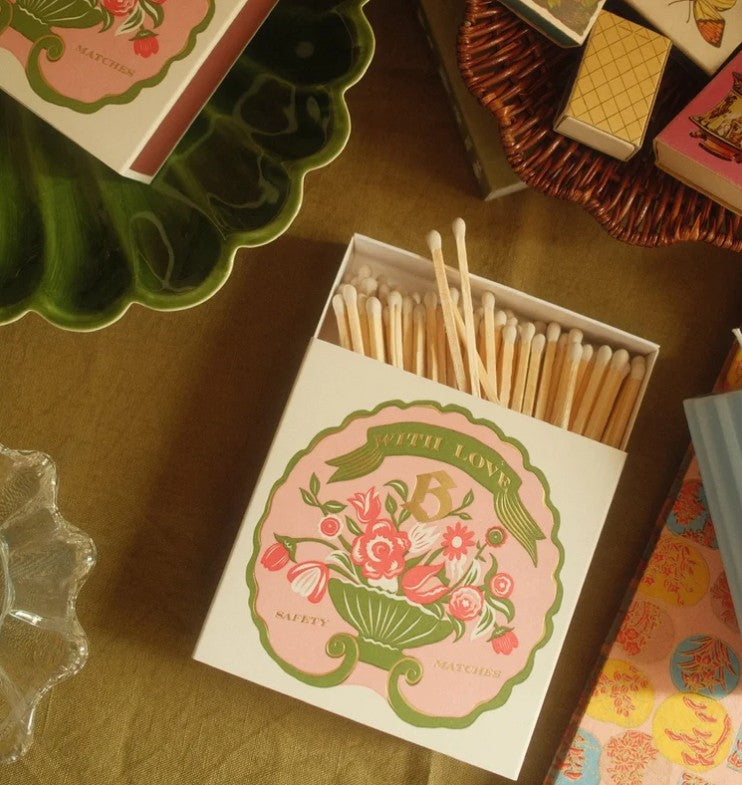 Blumenhaus Flower Square Safety Matches