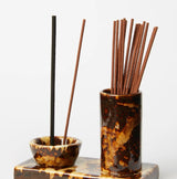 Ceramic Incense Caddy – Chocolate