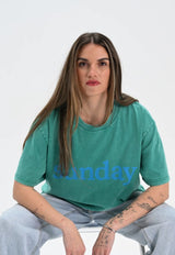 Adult Sunday Tee - Green