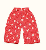 Dusty Star Pants - Pink Gingham