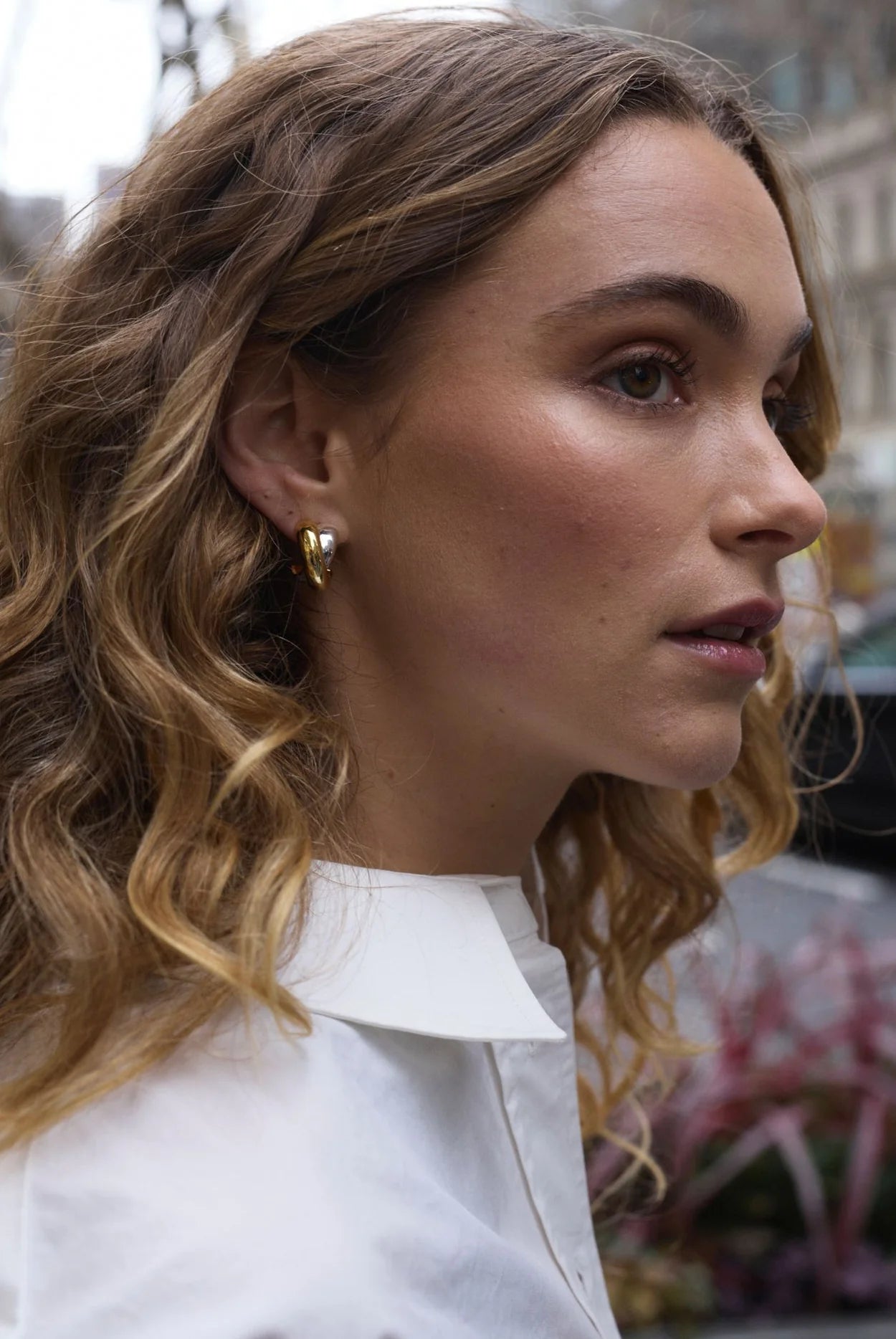 Freya Hoop Gold Silver