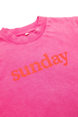Sunday Tee - Pink