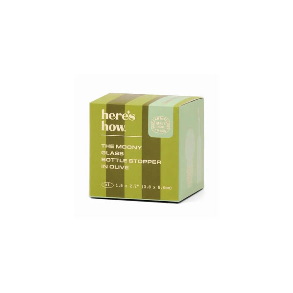 The Moony Glass Bottle Stopper