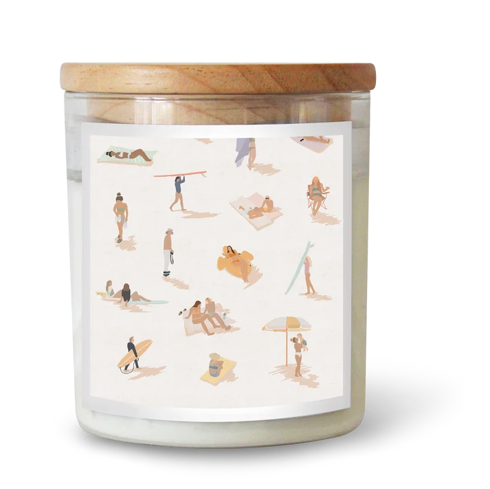 Beach from Above ft Cut Outs Co. Candle