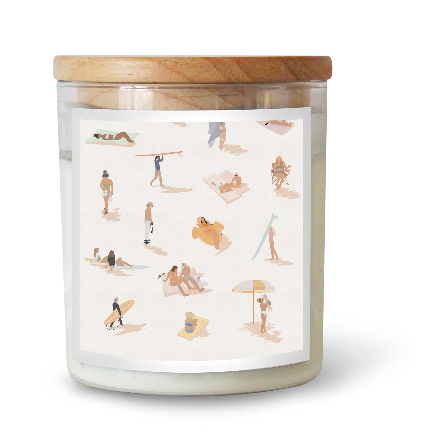 Beach from Above ft Cut Outs Co. Candle