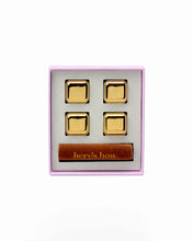 Load image into Gallery viewer, Ruby Cubes Cocktail Chillers in Gold
