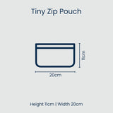 Tiny Zip Pouch – Geo Floral