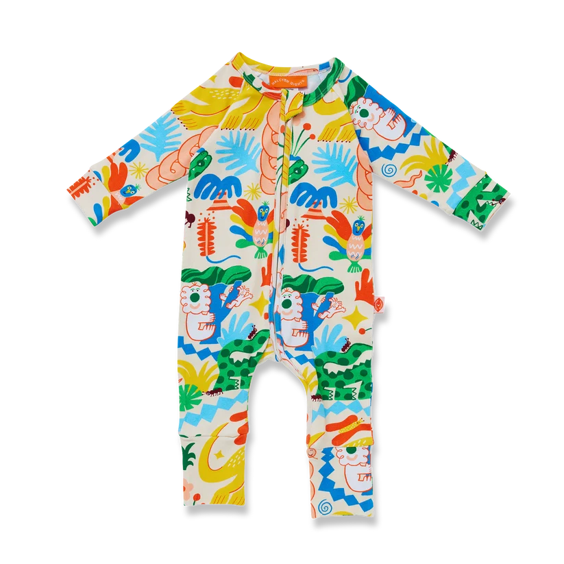 Tropicool Romper Long Sleeve
