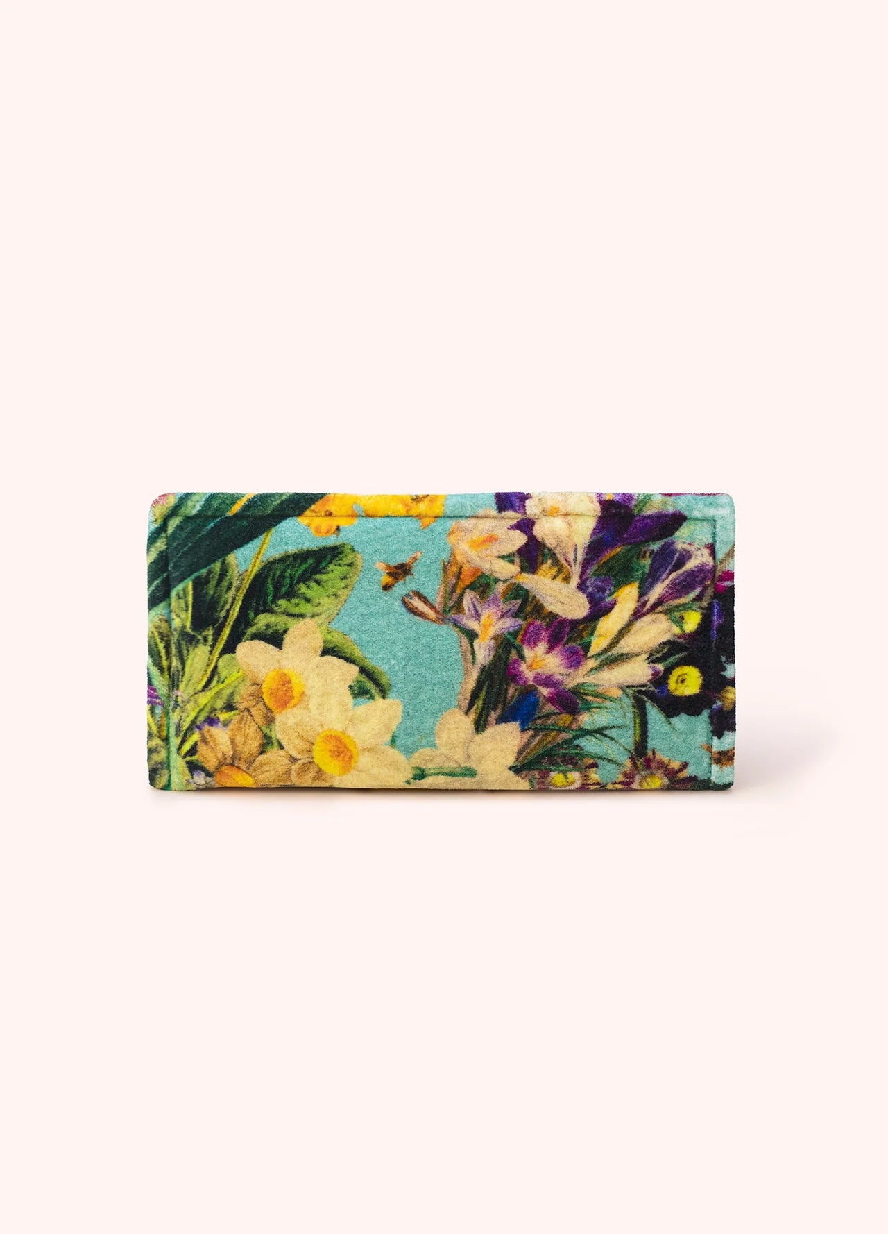 Spring Flora Velvet Sunglasses Pouch