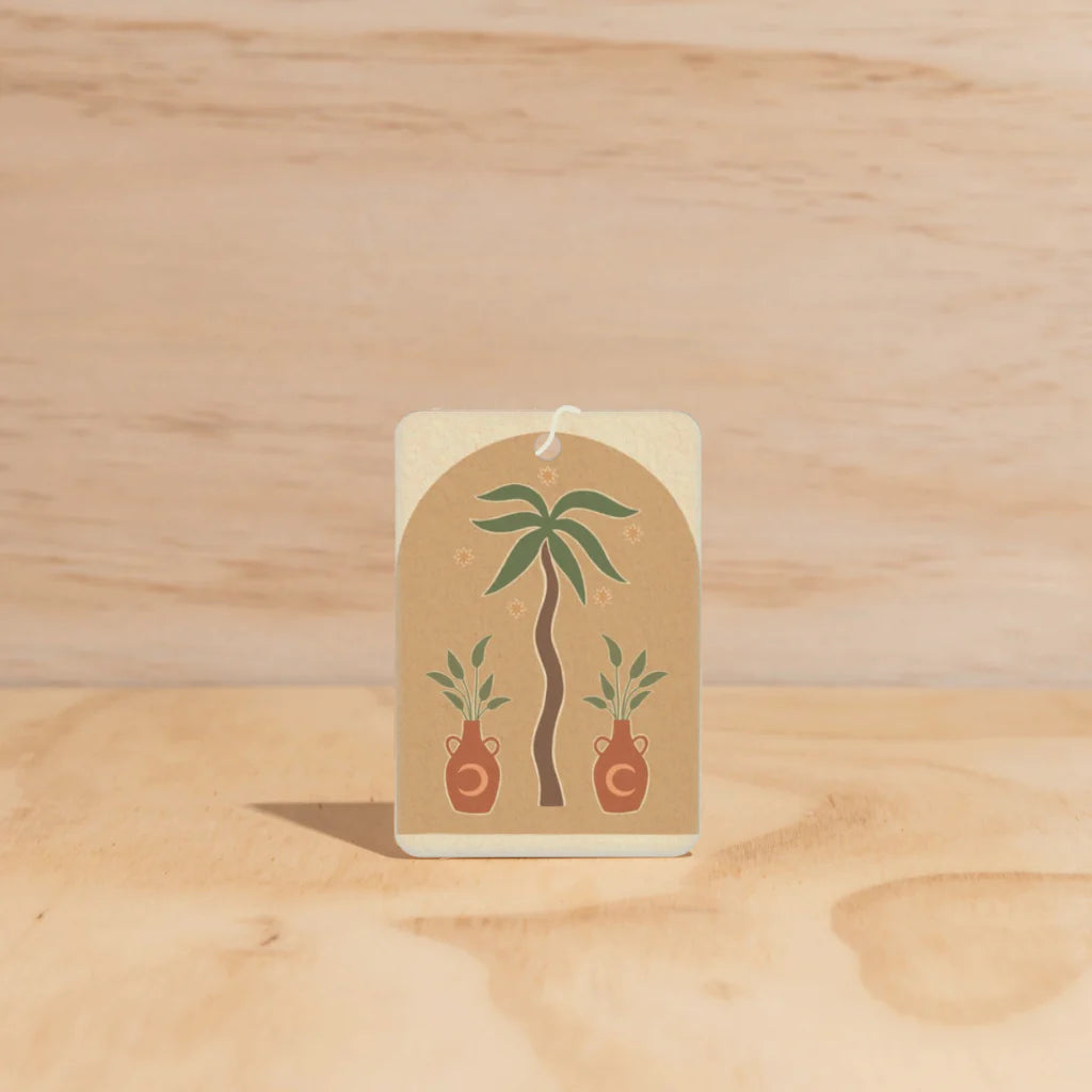 Palms + Pots ft. Roam Slow Studio Air Freshener - Ubud