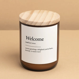 Welcome Candle