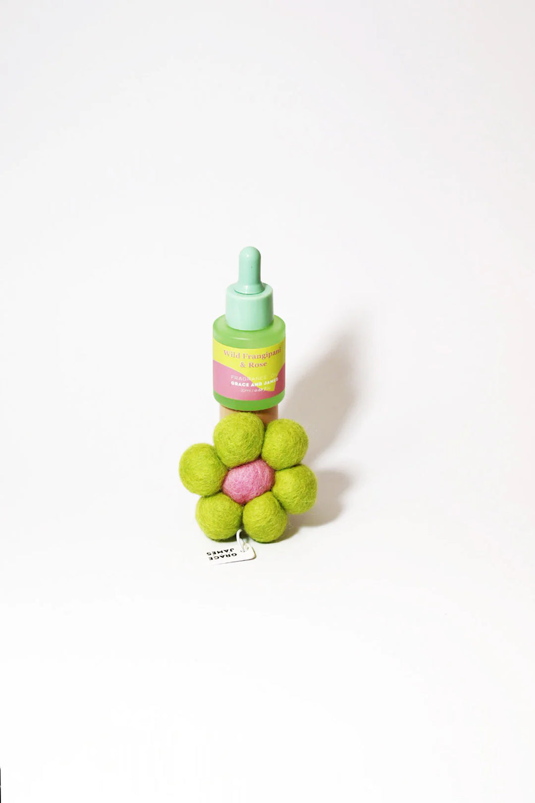 Wild Frangipani & Rose Felt Air Freshener