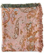 Load image into Gallery viewer, Paisley Paradise Tapestry Throw One Size
